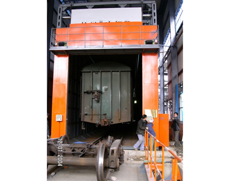 QJC30机车清理抛丸机